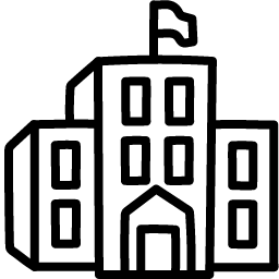 Graphic of student holding tablet.